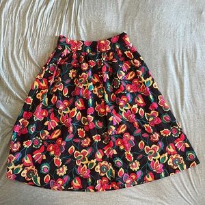 ModCloth midi button up skirt